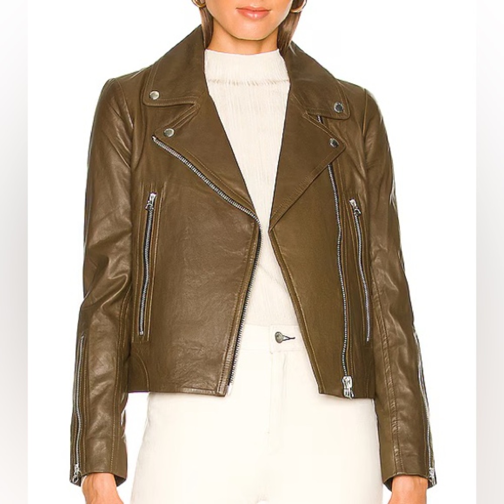 Rag & Bone Mack Leather Jacket
